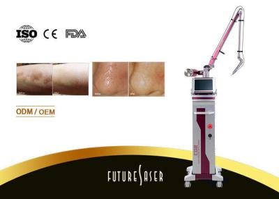 China Vertical Fractional Co2 Laser Equipment , Acne Scar Removal Laser Machine for sale