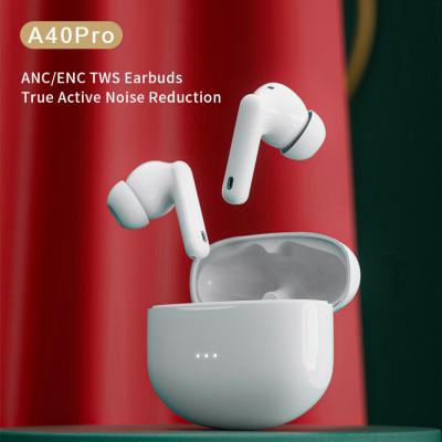 China Factory Price Earbuds TWS Low Latency Stereo Radio Earbuds A40 (True Wireless Stereo) True In-Ear Gaming ANC TWS Pro Wireless Earphone for sale