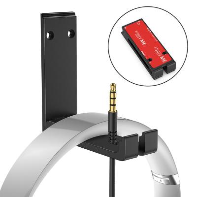 China New Bee Metal Earphone Foldable Stand Hanger Aluminum Headphone Stand Holder for sale