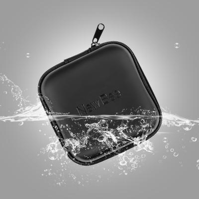 China New Waterproof Bee EVA Square Waterproof Storage Bags Portable Carrying Case Pouch for Earphone Headset Cables for sale