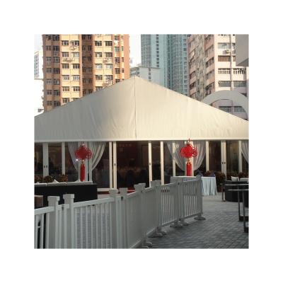 China Easy to disassemble and can be reused many times large outer white tent aluminum thickness shows exhibition warehouse party tent for sale