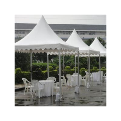 China Easy to disassemble and can be recycled PVC-coated warehouse party exhibition tent of many times outdoor pagoda frame exhibitions tent for sale