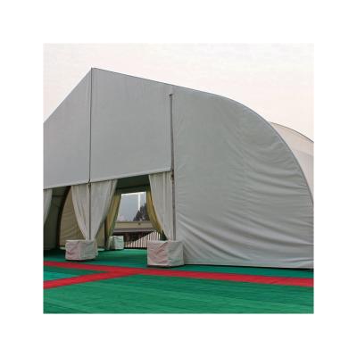 China As long as there is fair car shows an open space tent outdoor aluminum PVC flame retardant party bow roof tent for sale