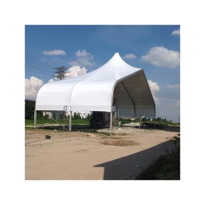 China As long as there is an open space curve roof outdoor tent aluminum PVC fireproof party fair shows tent for sale for sale