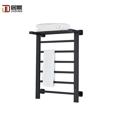 China Wall Mounted Electric Heated Towel Rack Fashion Bathroom Towel Warmer Rail for sale