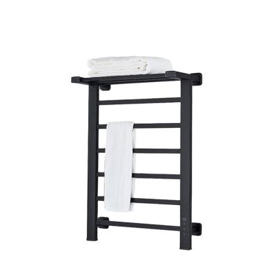 China Bathroom Accessories Fashion Wall Mounted Electric Heated Towel Rack Towel Warmer Rail for sale