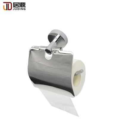 China Durable Stylish And Luxury Wall Mounted Toilet Paper Roll Paper Holder With Lid for sale