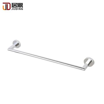 China Luxury Durable Hotel Zinc-Alloy And SUS 304 Chrome Towel Rack Stand Alone Towel Bars for sale