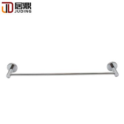 China Hot Selling Durable Bathroom Wall Rack Stand Up Stainless Steel Brass 24 Inch Towel Bar Single Towel Rails for sale