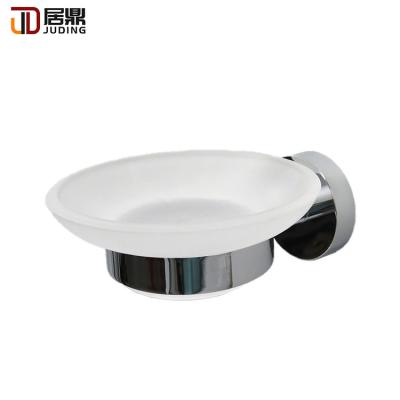 China Durable Hot Sale Wall Mount Bathroom Accessories Chrome Soap Dish Holder for sale