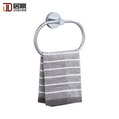 China Durable Hot Sale Hotel Bathroom Wall Mount Stainless Steel Chrome Towel Ring for sale