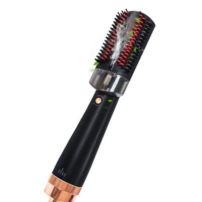 China New Negative Ion Hair Dryer Comb Multi-Function Steam Spray Ionic Straight Hair Comb Two-in-One Hot Air Comb for sale