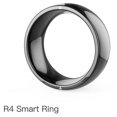 China Latest 3G 2022 Stainless Steel NFC Body Temperature Sensor Heart Rate Smart Ring For iPhone Android for sale