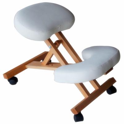 China Swivel Chair Folding Kneeling Stool Wooden Chair For Massage Use for sale