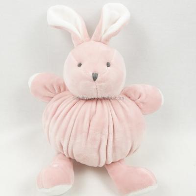 China AZO Free OEM ODM Kids Playing Rabbit Creative Custom Gifts Super Soft Plush Animal Fat Toys Popular Stuffed Pink Bunny Toy for sale