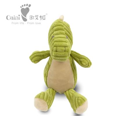 China 2021 OAINI Cushion Dinosaur Plush Toy Soft Green Cute ODM OEM Animal Design New Toy Plush Stuffed Dinosaur Toys New for sale