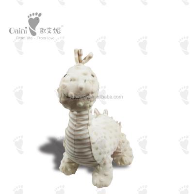 China OEM 37cm Free Promotional Custom Embroidery Azo ODM Soft Dinosaur Toys Minky Dot Plush Animal Toys Stuffed Plush Dinosaur Toys for sale