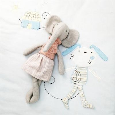 China EN71 Azo Free High Quality Popular Children's Gifts Custom Design Stuffed Animals Toys Kids Stuffed Baby Elephant Soft and Plush Toys for sale