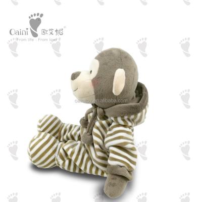 China Azo Free Custom Wholesale OEM Azo Monkey Soft ODM Animal Toys Cute Children Sound Dolls Comfortable Plush Monkey Toys for sale