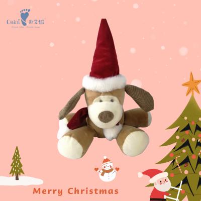 China Azo Nice Free Popular High Quality OEM ODM Gifts EN71 Plush Animal Toys Cute Christmas Plush Dog Toy for sale