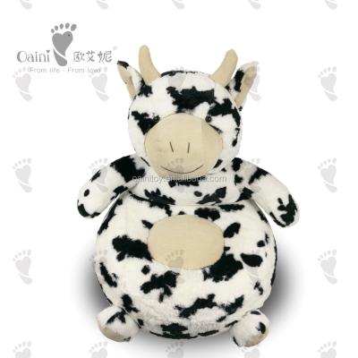 China Wholesale Modern Custom Plush Baby Animal Cartoon Cow Chair Cow Baby Sofa Chair OEM ODM Animal Kid Sofa Seats for sale