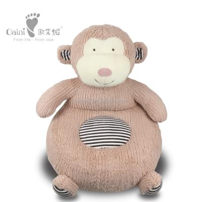 China Azo Free OEM & ODM Manufacturer Custom Cartoon Baby Sofa Seats Animal Sofa Chair For Kids Gifts Monkey Baby Sofa for sale