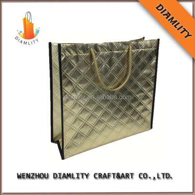 China 2021 high quality customized recyclable pp non woven shopping bags / embossed pp non woven shopping bags for sale