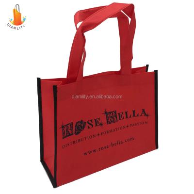 China Recycled OEM Factory All Over Printing Polypropylene Bag PP Non Woven Shopping Bags Laminated Non Woven Bag for sale