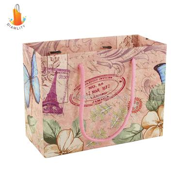 China 2021 recyclable newest wholesale printed paper bag for sale