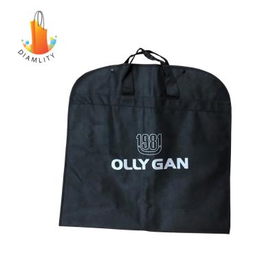 China 2021 Buying Custom Fashion Travel Dust Cover Custom Foldable Dress Clothes Suit Protector Garment Bag for sale