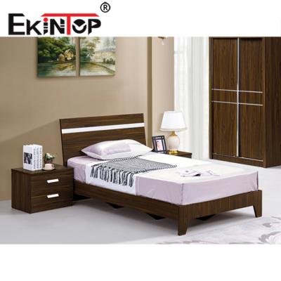 China Ekintop wholesale cheap price single bed small bed customized wood for sale for sale