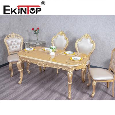 China (Others) Adjustable Popular Modern French Ekintop Dining Table and Chair Set for sale