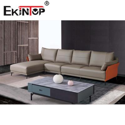 China Modern sectional sofa bed Ekintop leather sofa cama living room sofa set made in China 001 for sale