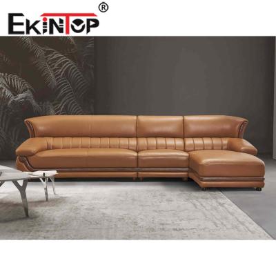 China Customized High Quality Modern Modern Sectional Sofa L Shape Ekintop Manufacturer for sale