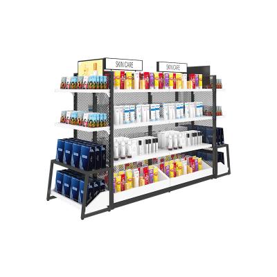 China Shop Cosmetic Store Cabinet Shelf Furniture Display Cabinet Shoe Store Multifunctional Shelf Display Rack for sale