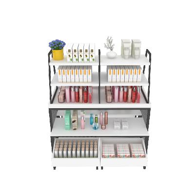 China Cosmetic Store Hot Selling Products Makeup Display Rack Cosmetic Display Table For Shopping Mall for sale