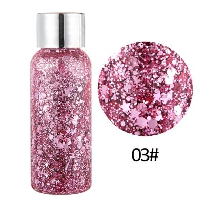 China Chunky Body Glitter Cosmetic Shimmer for Art Sequins Laser Flash Powder Face Glitter Shimmer Shine Body Paint Festival Hair Glitter UV Cosmetic for sale