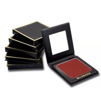 China Sunscreen Cosmetic Mirrored Black Blusher And Eye Palette Powder Private Label for sale