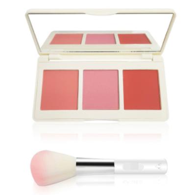 China Custom Sunscreen Highlight Blush Make Private Label Cream Pigmented Blusher With Blush Container Box for sale