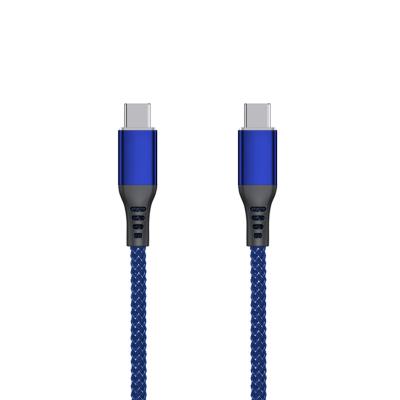 China Type-C to Type-C Fast Charging Data Cable 1 CORRECT FLOVEME Sample Phone Nylon Braided USB C Accessories To Type C Fast Charger Cable 1M PD Fast Charge Type C Data USB Cable for sale