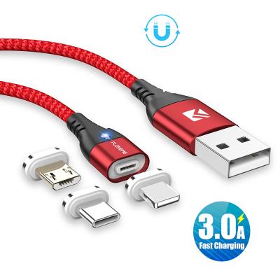 China Free Shipping Magnetic Cable 1 Promotional Sample OK FLOVEME USB Type C Cable 3.0 For Samsung USB Magnetic Cable For IPHONE Magnetic Cable for sale