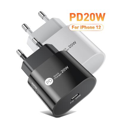 China PD 20W Fast Charging Mobile Phone Wall Charger Free Shipping 1 Sample OK Promotional PD 20W Wall Charger US EU Plug Charger Travel Adapter for sale