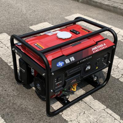 China Generator Gasoline Single Phase 2.8kW 3kW Small Gasoline Engine Generator 0.6L for sale