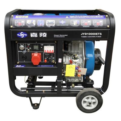 China open frame diesel generator 7kva genset 3 phase diesel generators price 7000w 1.65L for sale