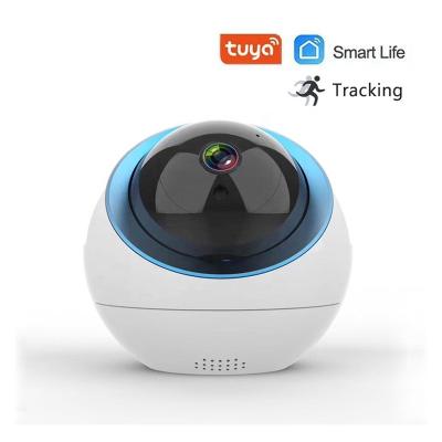 China Tuya Model Tuya IP WiFi Camera 1080P HD CCTV Surveillance Network Private Auto Trail Camera with Smart APP Alexa Google Home Voice Control for sale