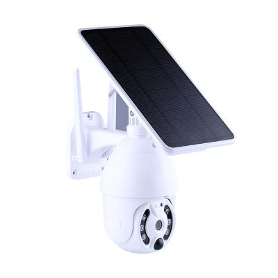 China 2021 New Arrival NIGHT VISION CCTV Solar IP HD Camera Surveillance 1080P 4G Ptz Outdoor Speed ​​Wireless Solar Dome Night Vision Camera System for sale