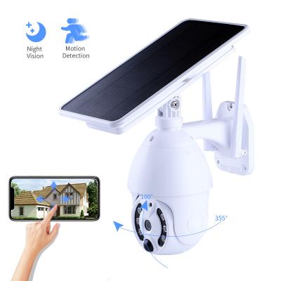 China Solar CCTV High Quality Outdoor Camera 4G Solar Battery 4G PTZ System PTZ Camera 4G Solar Powered Camera for sale