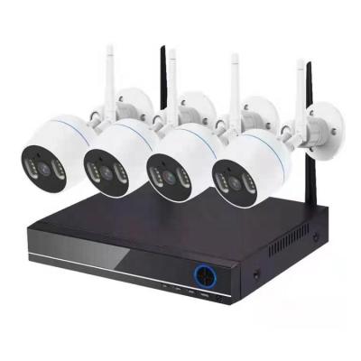 China NIGHT VISION 4CH 8CH NVR HD 2MP Audio CCTV Camera System P2P Wifi Outdoor IP Security Camera Set Video Surveillance Kit for sale