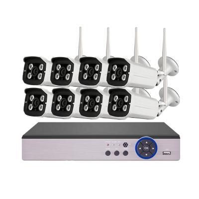 China IP66 Waterproof/Wireless CCTV WIFI NVR Hot Products 8CH 720P 960P 1080P Network VCRs,Wireless IP Camera NVR Kit for sale