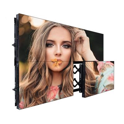 China Indoor LOFIT 43 49 55 inch LCD Video Wall Ultra Narrow Bezel 0.88mm 2X2 Full HD for sale